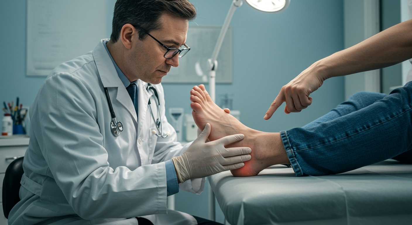 What are the symptoms of plantar fasciitis?