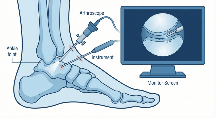 Ankle Arthroscopy Procedure